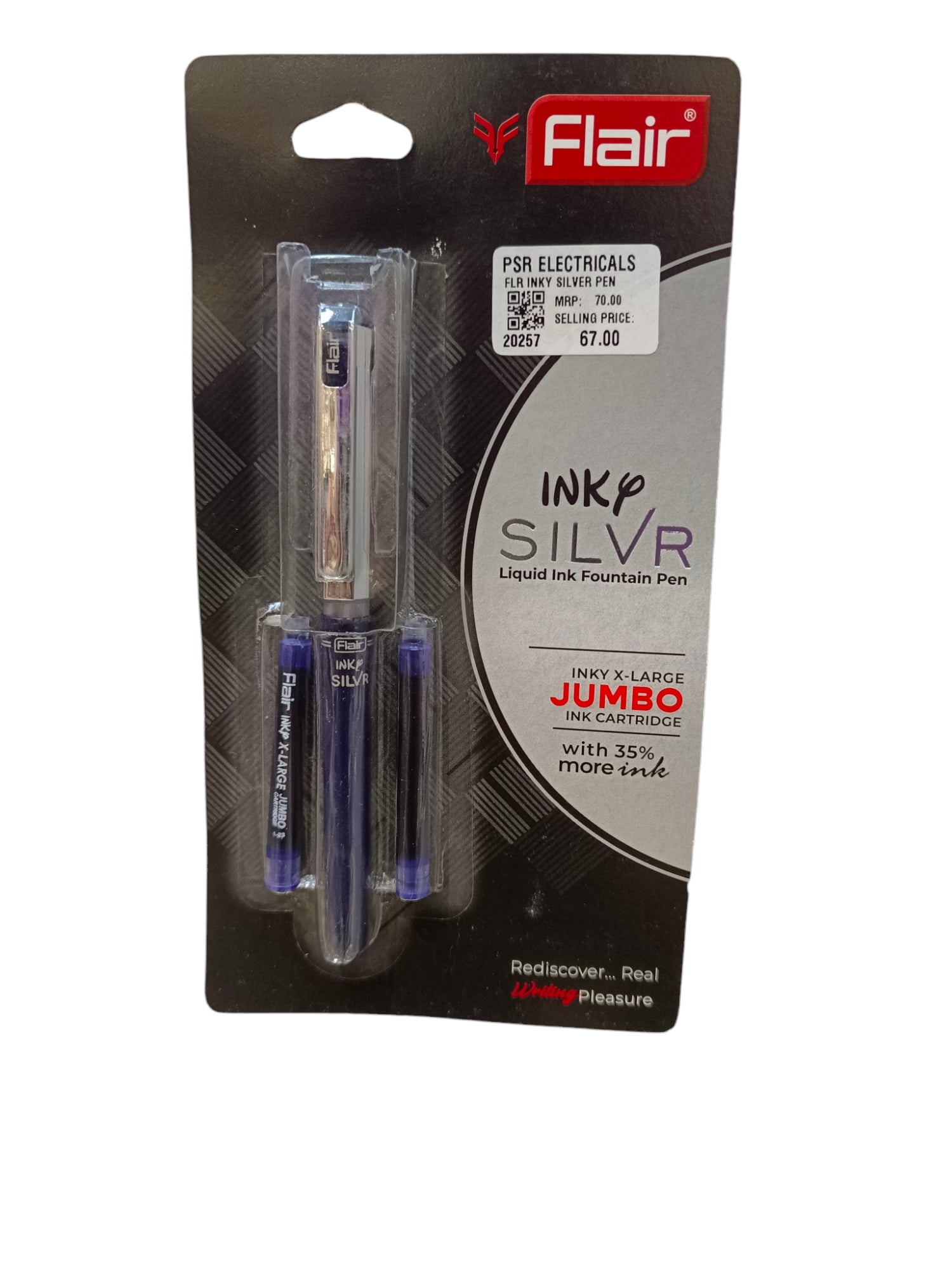 FLR INKY SILVER PEN FLR INKY SILVER PEN